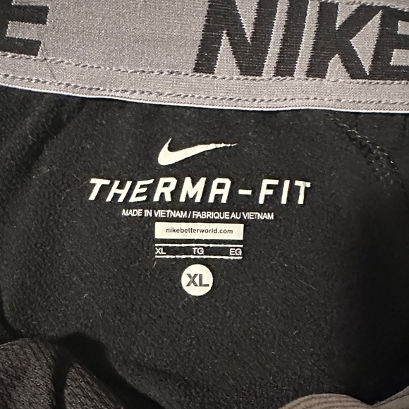 Nike Black Pants with Gray Accents - Picture 3 of 7